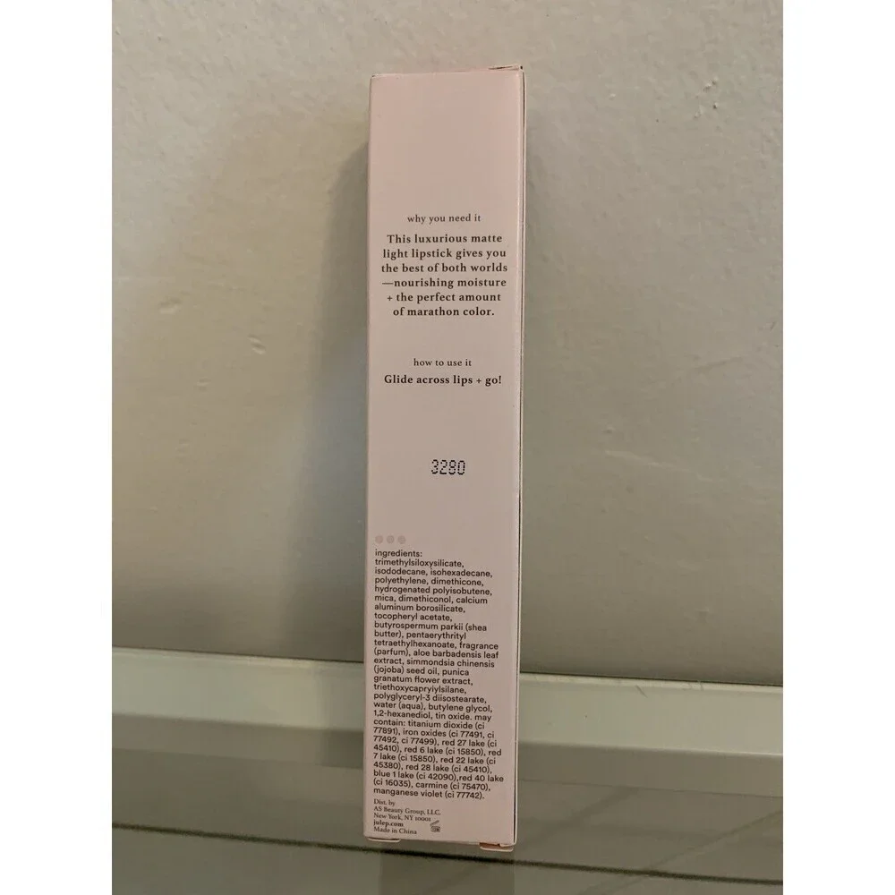 (2) Julep Late Shift Lip Stain Moisturizing Matte Lipstick Coffee Break 2/PACK